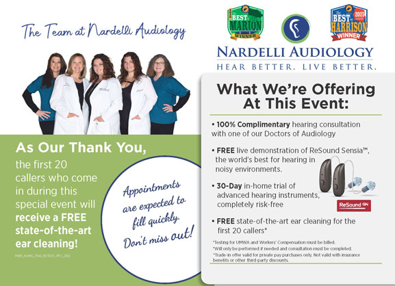 Limited Time Offer - Nardelli Audiology 